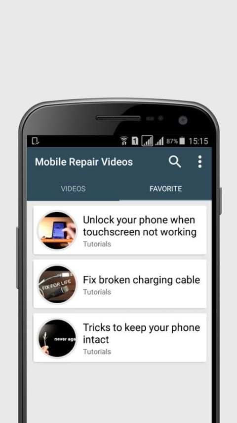 Mobile Repair Videos 1 تصوير الشاشة
