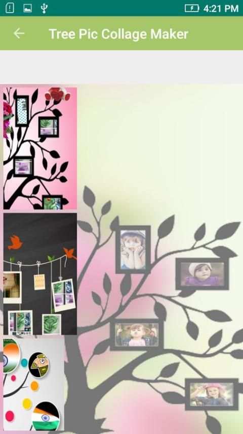 Tree Photo collage Maker स्क्रीनशॉट 5