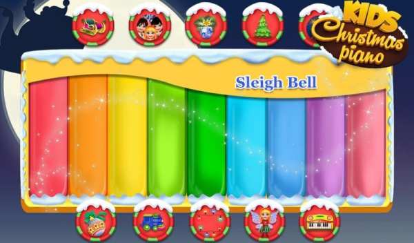 Kids Christmas Piano Game screenshot 2