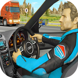 Modern Traffic Speed Racer Car Simulation icon