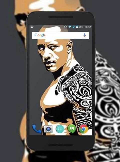 The Rock Wwe Wallpaper HD 5 تصوير الشاشة