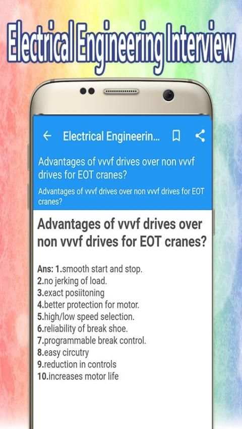 Electrical Engineering Interview Questions screenshot 1