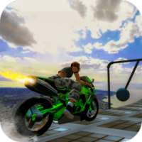 बाइक करतब मुश्किल दौड़ स्वामी