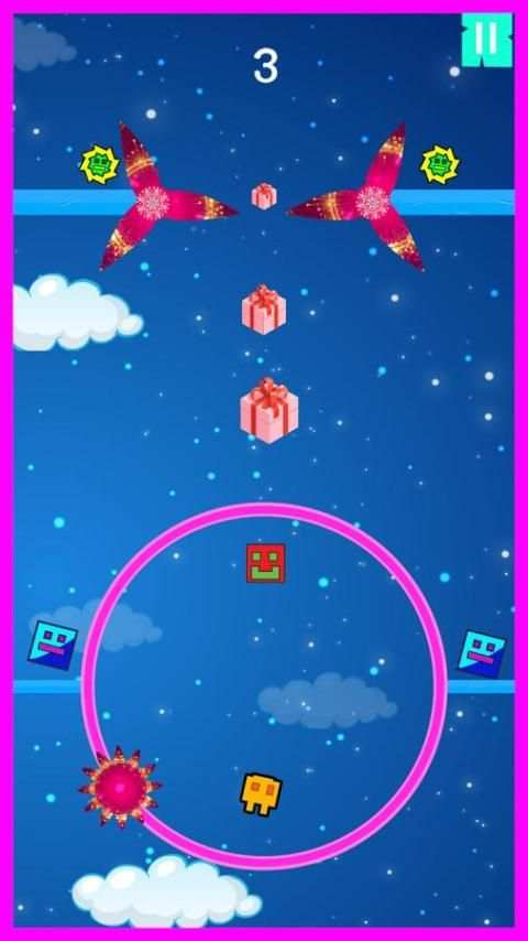 Geometry Snow Dash скриншот 1