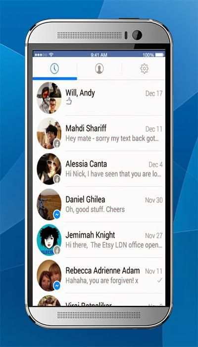 Mini Messenger for fb lite screenshot 2
