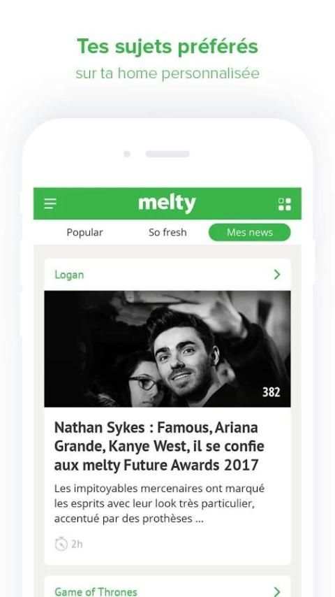 melty - Actu, Quiz et Vidéos screenshot 5