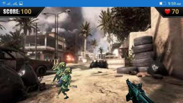 SHOOT OUT ZOMBIE screenshot 1