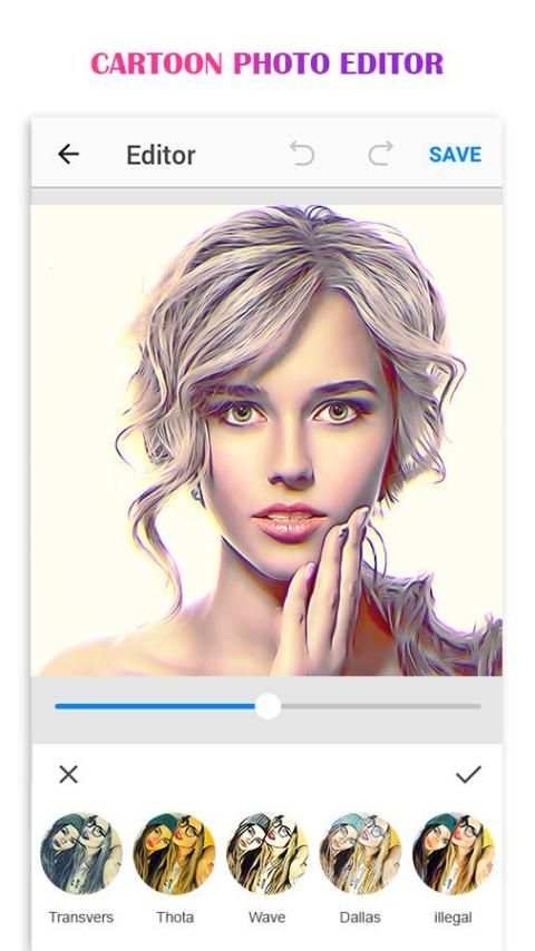 Cartoon Photo Editor скриншот 2