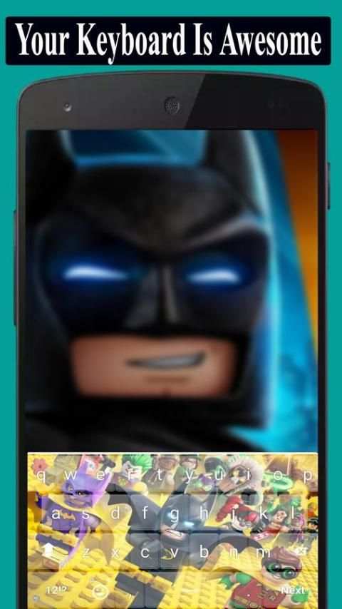 Keyboard For Lego Bat-Man 1 تصوير الشاشة