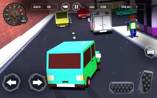Blocky Call Hero Survival Zombie Battlefield screenshot 2