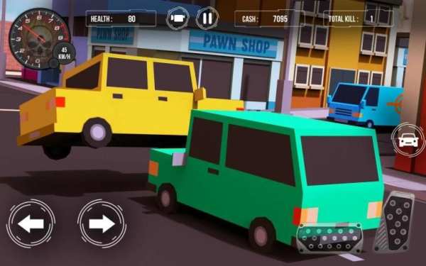 Blocky Call Hero Survival Zombie Battlefield screenshot 3