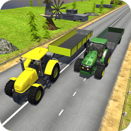 4x4 Tractor Hill Climb Racing иконка
