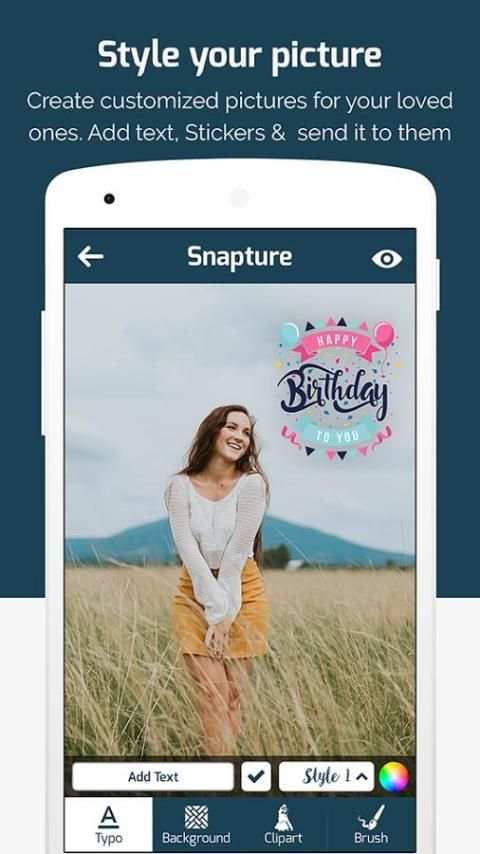 Snapture:Photo Frames, Cliparts & Meme Creator App screenshot 10