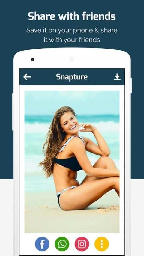 Snapture:Photo Frames, Cliparts & Meme Creator App screenshot 3