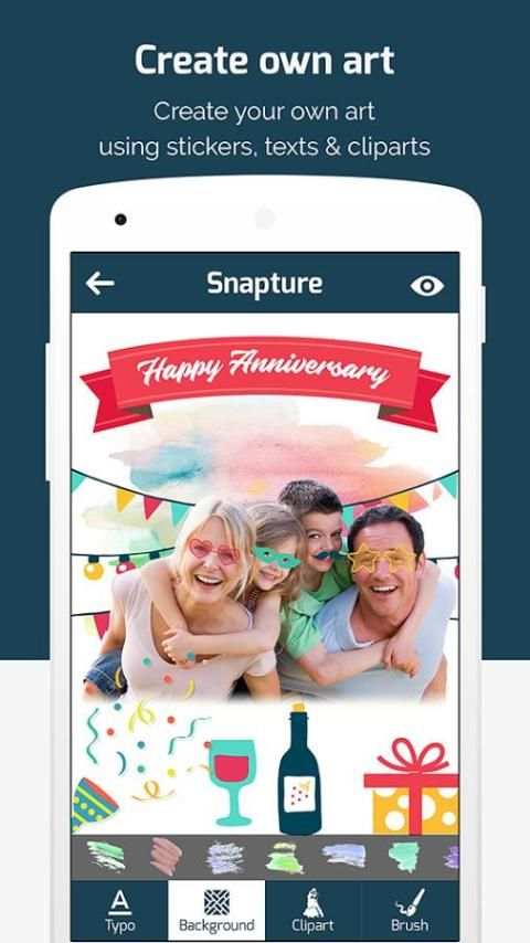 Snapture:Photo Frames, Cliparts & Meme Creator App screenshot 14