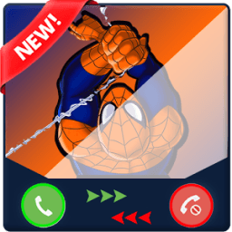 Fake Call from Amazing Spider أيقونة