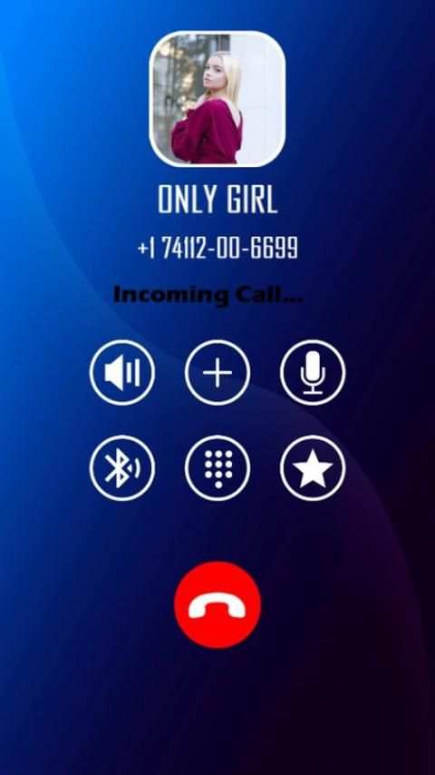 Video call only girl скриншот 1