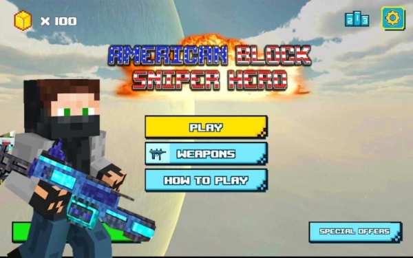 American Block Sniper Hero screenshot 2