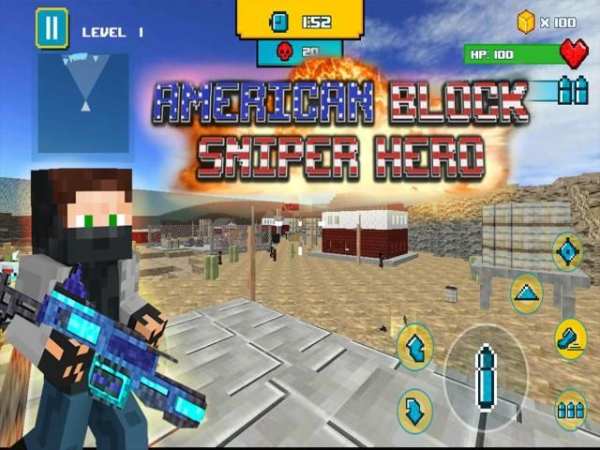American Block Sniper Hero screenshot 10