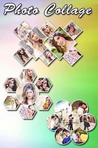 Unique Photo Collage 2 تصوير الشاشة