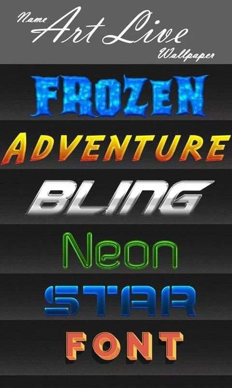 Name Art Font Art Frames screenshot 3