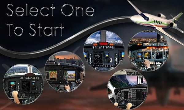 Pilot Airplane Driving Simulator 2 تصوير الشاشة