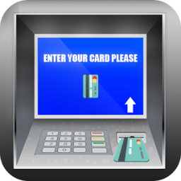 ATM Machine cash simulator icon