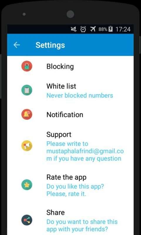 Call Blocker - Blacklist screenshot 4
