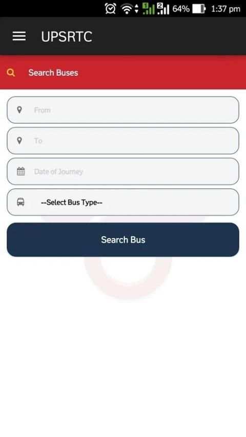UPSRTC Mobile Reservation App 6 تصوير الشاشة