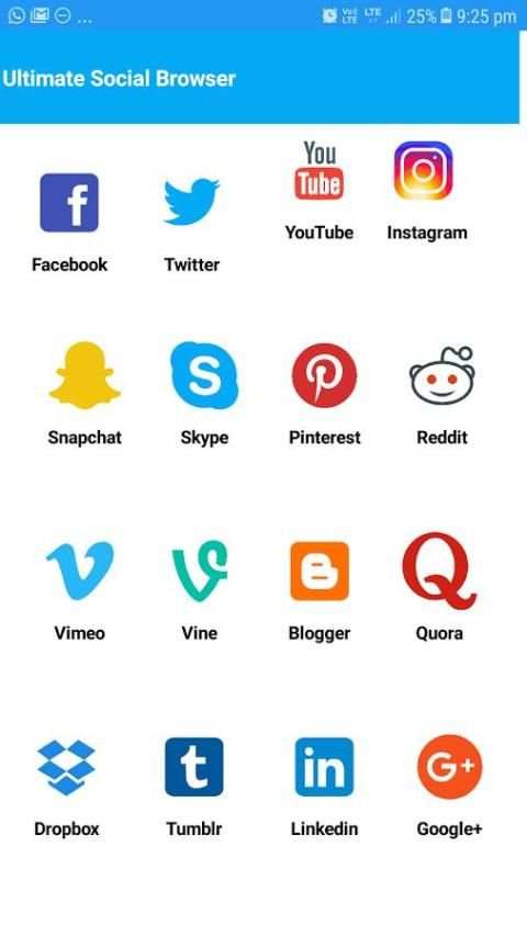 Ultimate Social Media Network Browser screenshot 7