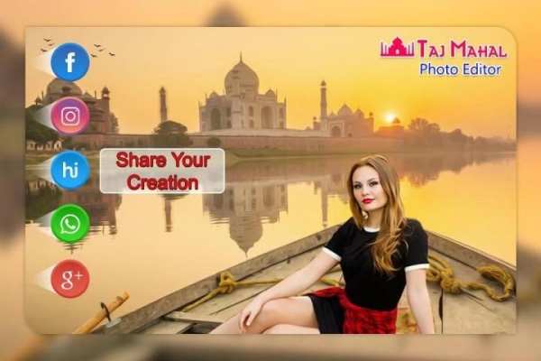 TajMahal Photo Editor 1 تصوير الشاشة