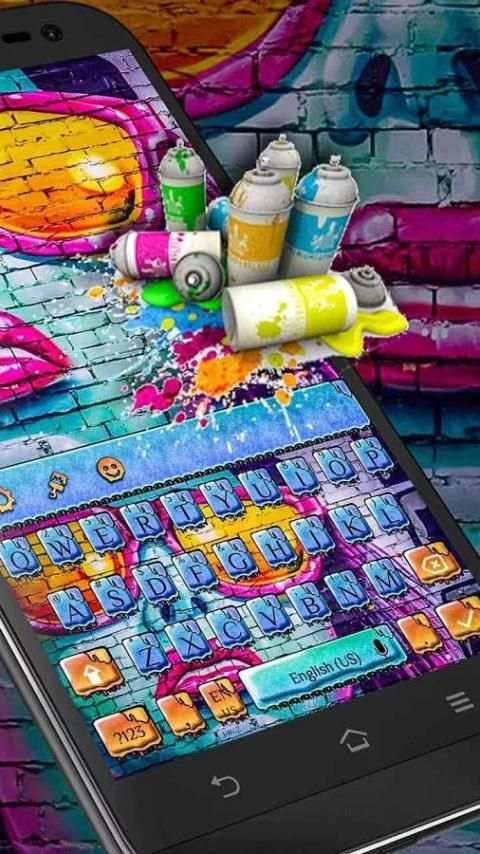 Street Graffiti Keyboard स्क्रीनशॉट 2