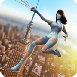 Девушка Паук Герой Битва 3D иконка