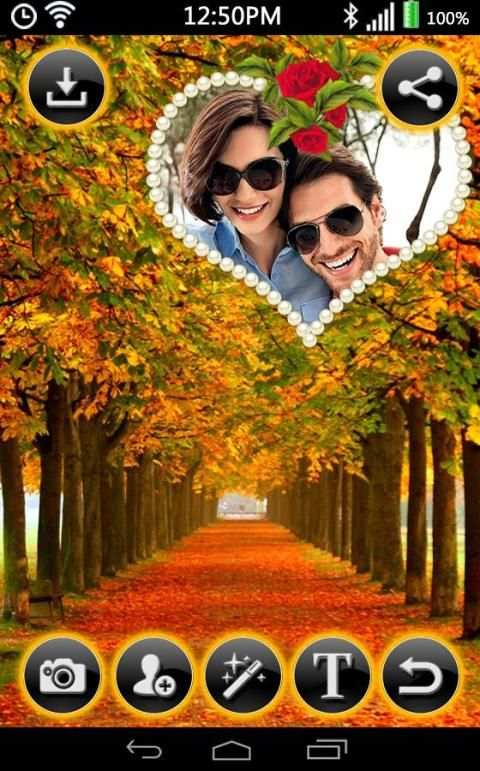 Autumn Photo Frame स्क्रीनशॉट 3