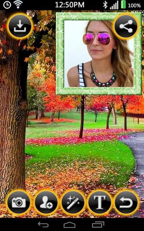 Autumn Photo Frame स्क्रीनशॉट 2