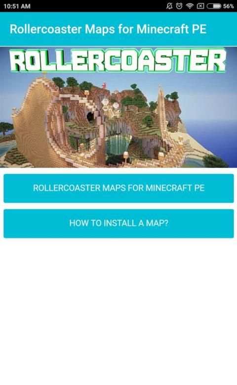 Roller coaster Maps for MCPE screenshot 5