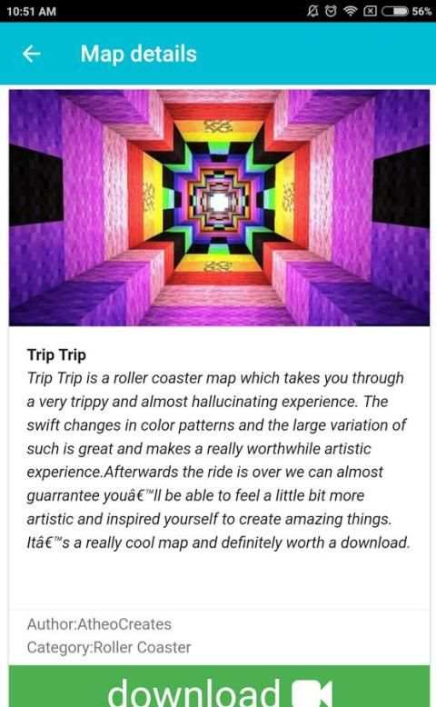 Roller coaster Maps for MCPE screenshot 2