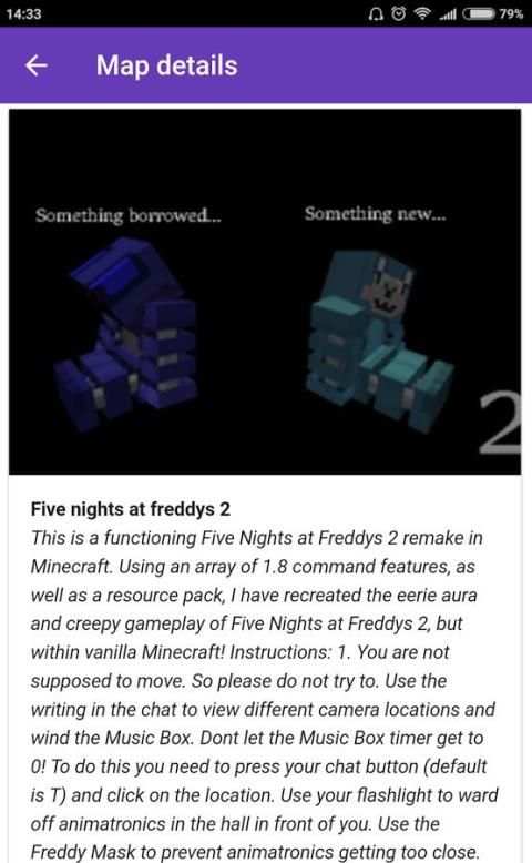 Maps FNAF for Minecraft PE screenshot 5