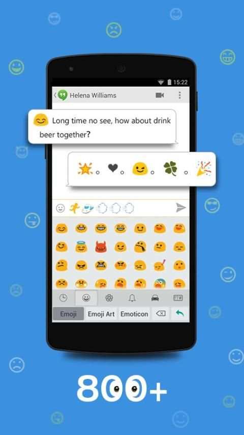 TouchPal Ukrainian Keyboard скриншот 1