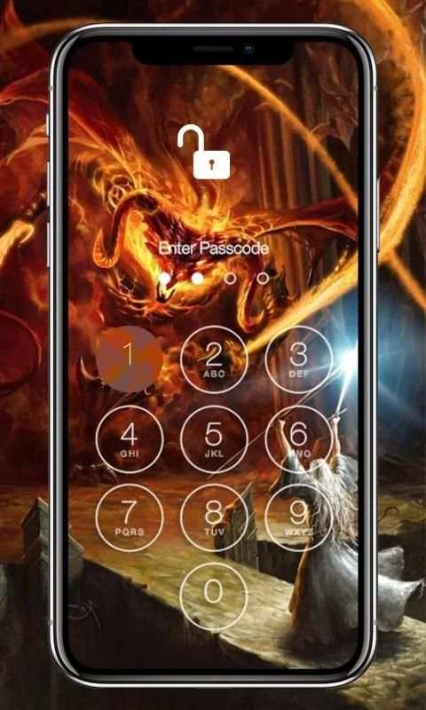 Gandalf HD Lock Screen screenshot 4
