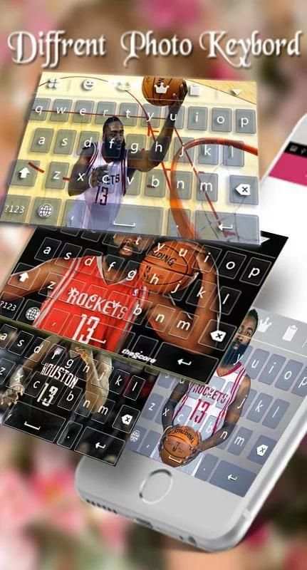 the best Keyboard theme for james harden screenshot 1