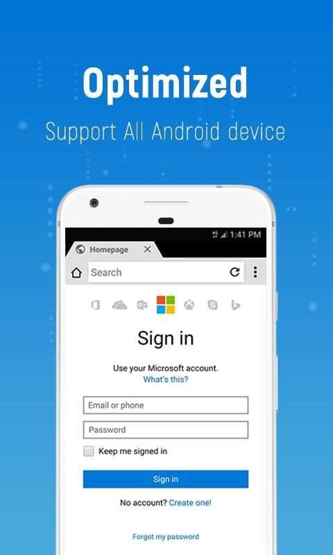 Adblocker Browser screenshot 1