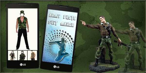 Army Suit Photo Montage Maker 4 تصوير الشاشة
