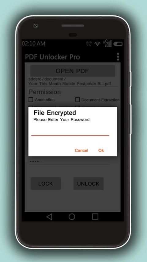 PDF Password Unlocker - Lock/Unlock PDF скриншот 3