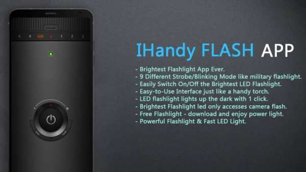 iHandy LED Flashlight Pro For Android - Free screenshot 4