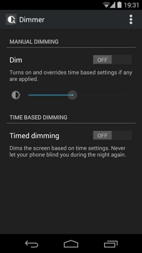 Dimmer 4 تصوير الشاشة