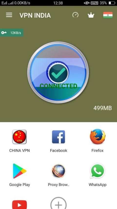INDIA VPN - Lite screenshot 3