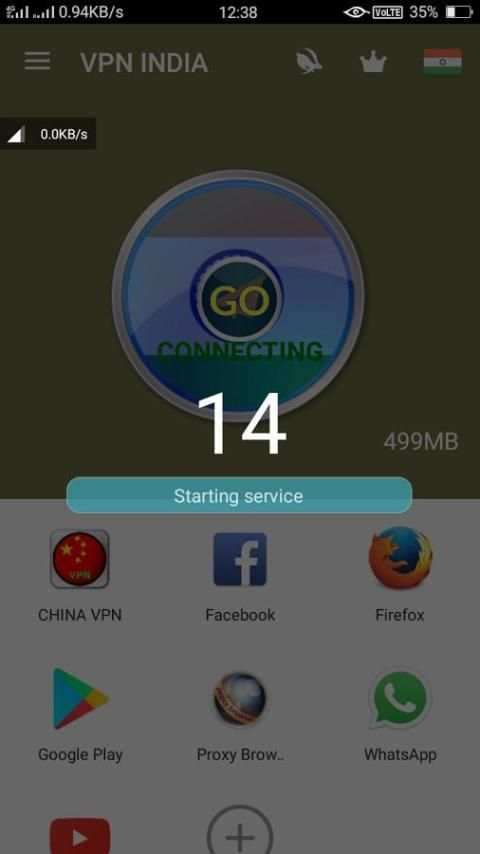 INDIA VPN - Lite screenshot 4