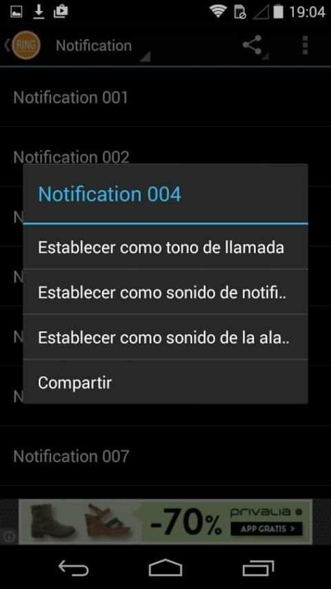 Toques para WhatsApp screenshot 4