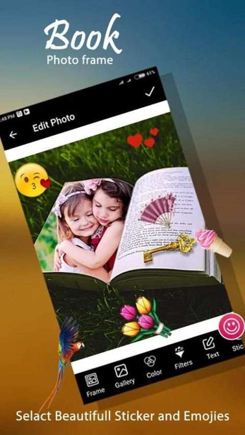 Book Photo Frame screenshot 2